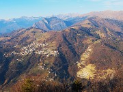 MONTE GIOCO (1366 m) da Forcella di Spettino con bel tramonto-5genn26-FOTOGALLERY